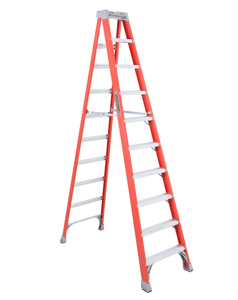 Louisville Ladder FS1500 Step Ladders 10 ft 300 lb Fiberglass 38 lb