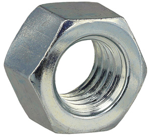 Dottie Carbon Steel Hex Nuts 13 TPI 1/2 in Zinc-plated 25 per Pack