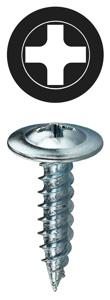 Dottie Carbon Steel Phillips Wafer Head K-Lath Metal Piercing Screws 15 TPI #8 1 in Zinc-plated