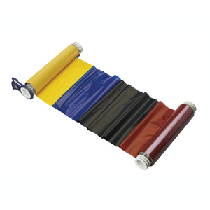 Brady BBP®85 R10000 Series Printer Ribbons 6.25 in x 200 ft Black/Blue/Red/Yellow Resin