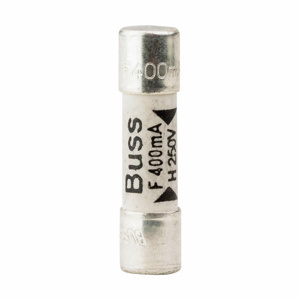 Eaton Bussmann GDA Series Fast Acting Fuses 400 mA 250 VAC Ceramic 1.5 kA
