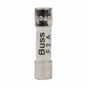 Eaton Bussmann GDA Series Fast Acting Fuses 2 A 250 VAC Ceramic 1.5 kA