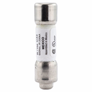 Eaton Bussmann FNQ-R Limitron® Series Time Delay Class CC Fuses 3-1/2 A 600 V 200 kA