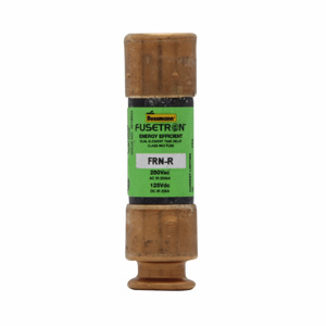 Eaton Bussmann FRN-R Fusestron™ Series Time Delay Class RK5 Fuses 3-2/10 A 250 VAC/125 VDC 200/20 kA