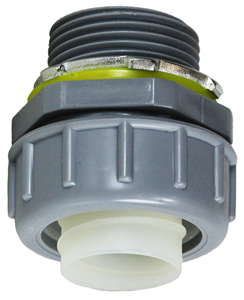 Dottie NLT Series Straight Nonmetallic <em class="search-results-highlight">Liquidtight</em> Connectors Non-insulated 3/4 in Compression x Threaded Nylon