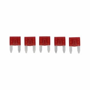 Eaton Cooper Bussmann ATM Series Miniature Automotive Fuses 10 A Red Fast Acting