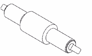 3M CI-A Series Standard Barrel Compression Splice Connectors 2 AWG (Str) - 1 AWG (Solid) Aluminum