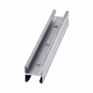 Eaton B-Line B54A Series Solid Back-to-Back Strut Channels 13/16" x 1-5/8" Back To Back, Solid Pre-galvanized