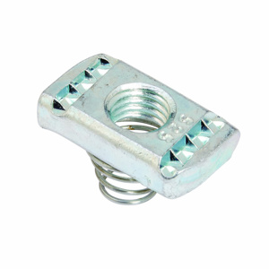 Eaton B-Line Channel Spring Nuts 1/4 in Spring Nut Steel