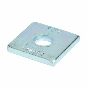 Eaton Cooper B-Line Flat Square Channel Washers 3/8 in Square Washer Steel