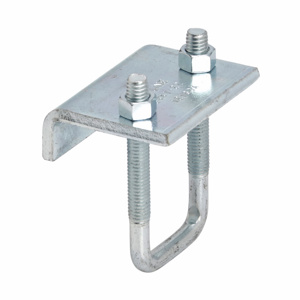 Eaton B-Line Strut Channel Beam Clamps Straight Zinc-plated