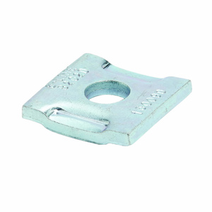 Eaton B-Line Flat No Twist Square Channel Washers 3/8 in Square Washer, No-Twist Steel