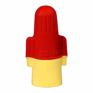 3M Performance Plus Series Twist-on Wire Connectors 500 per Jug Red/Yellow 22 AWG 8 AWG
