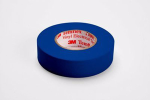 3M 1700 Series Vinyl Electrical Tape 3/4 in x 66 ft 7 mil Blue