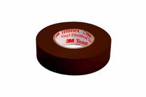 3M 1700 Series Vinyl Electrical Tape 3/4 in x 66 ft 7 mil Brown