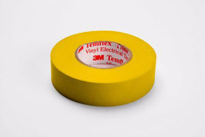 3M 1700 Series Vinyl Electrical Tape 3/4 in x 66 ft 7 mil Yellow