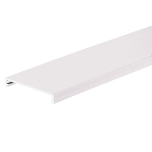 Panduit Panduct® Type C Series Wiring Duct Covers White 6 ft L x 0.94 in W x 0.240 in H 6 ft