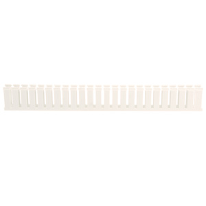 Panduit Panduct® Type G Wide Slot Wire Duct 1 in x 3 in x 6 ft White Cover Not Included