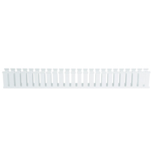 Panduit Panduct® Type G Wide Slot Wire Duct 1-1/2 in x 3 in x 6 ft White Cover Not Included