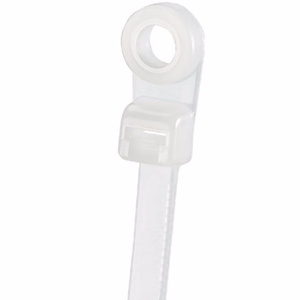 Panduit Cable Ties Miniature Plenum Rated Mounting Head 4.30 in Natural