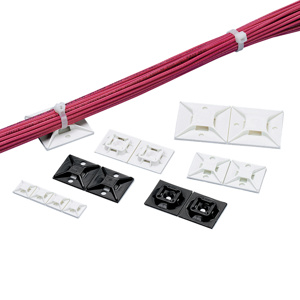 Panduit ABMS Pan-Lug™ 2-way Cable Tie Mounts 1.13 in Nylon 1.13 in