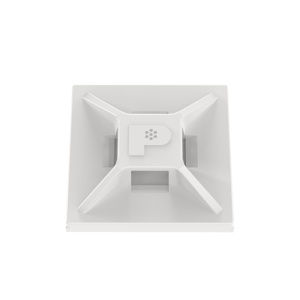 Panduit 4-way Cable Tie Mounts White Adhesive Mount