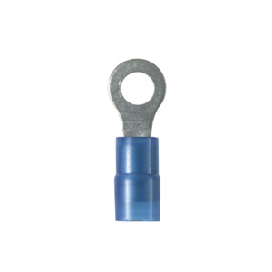 Panduit PN Series Insulated Ring Terminals 16 - 14 AWG #8 Blue