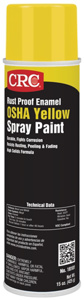 CRC Rust Proof Enamel Spray Paint-OSHA Yellows Yellow 20 oz Aerosol