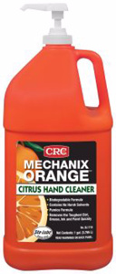 CRC Mechanix Orange™ Citrus Lotion Hand Cleaner with Pumice 1 gal Citrus Pump Bottle