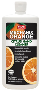 CRC Mechanix Orange™ Citrus Lotion Hand Cleaner with Pumice 16 oz Citrus Bottle
