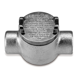 ABB Thomas & Betts GUA Type C Conduit Bodies Ductile Iron 3/4 in Cover, Gasket Included