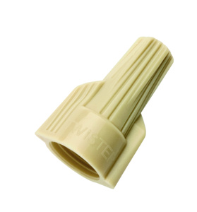 Ideal Twister Series Twist-on Wire Connectors 500 per Jar Tan 22 AWG 10 AWG