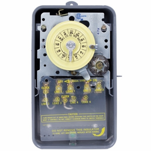 Intermatic T1400 Series Mechanical Time Switches 24 hr 40 A