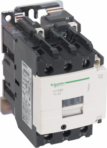 Square D LC1D TeSys Deca Series IEC Contactors 65 A 3 Pole 120 VAC