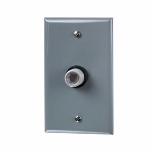 Intermatic K4300 Series Photocontrols Thermal, Automatic Switching In Wall, Button Fixed Mount Gray