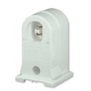 Leviton 13557 Series Fixed Stationary Lampholders Fluorescent Recessed Double Contact White<multisep/>White