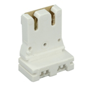 Leviton 13150 Series Low Profile Lampholders Fluorescent Medium Bi-pin White<multisep/>White