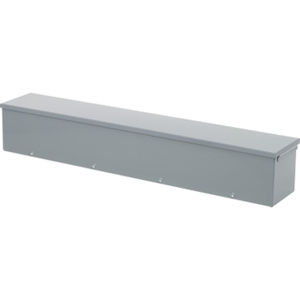 Square D N3R Screw Cover Steel Wire Troughs 8 x 8 x 48 in Without Knockouts