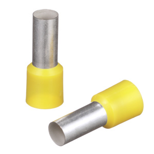 Panduit Insulated Ferrules 4 AWG Yellow Polypropylene (PP)