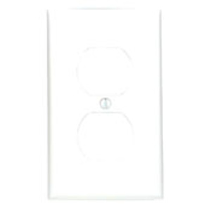 Leviton 80703 Decora® Series Wallplates 1 Gang Duplex White