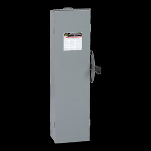 Square D DT3-RB Series Fused Three Phase Double Throw Disconnects 100 A NEMA 3R 600 V