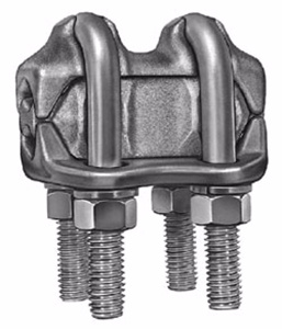 Hubbell Power LC1000 Series Parallel Groove Bronze Single Bolts Bronze