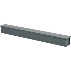 Square D N3R Screw Cover Steel Wire Troughs 6 x 6 x 60 in Without Knockouts