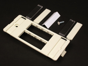 Wiremold 5507-4 Series Ortronics® Raceway Faceplates