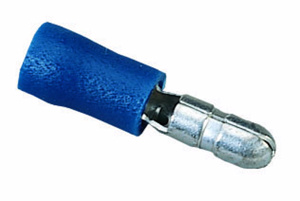 Ideal Male Insulated Bullet Disconnects