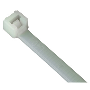 ABB Cable Ties Locking 5.23 in Plenum Rated Natural 100 per Pack