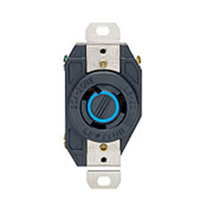 Leviton V-0-Max™ Series Locking Receptacles L6-20R Black