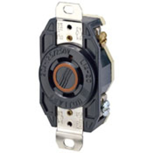 Leviton V-0-Max™ Series Locking Receptacles L14-20R Black