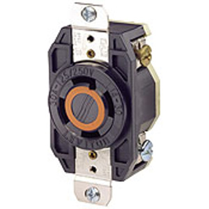 Leviton V-0-Max™ Series Locking Receptacles L14-30R Black