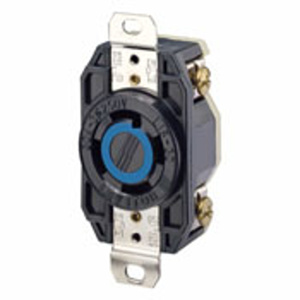 Leviton V-0-Max™ Series Locking Receptacles L15-30R Black